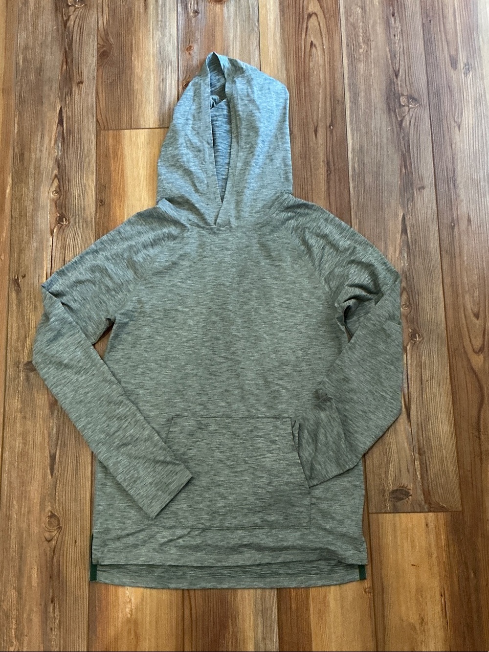 all in motion Light weight Heather Gray/Green Pullover Hoodie